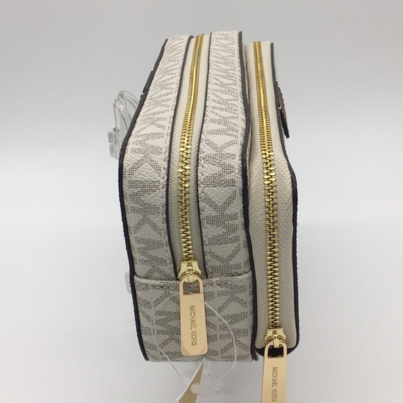 Michael Kors Jet Set Travel LG DBL ZIP TRV POUCH - Picture 3 of 8